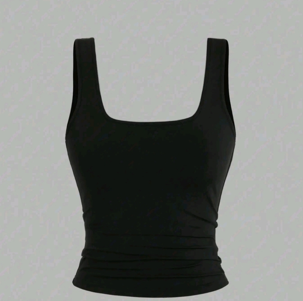 Black Sleeveless Top